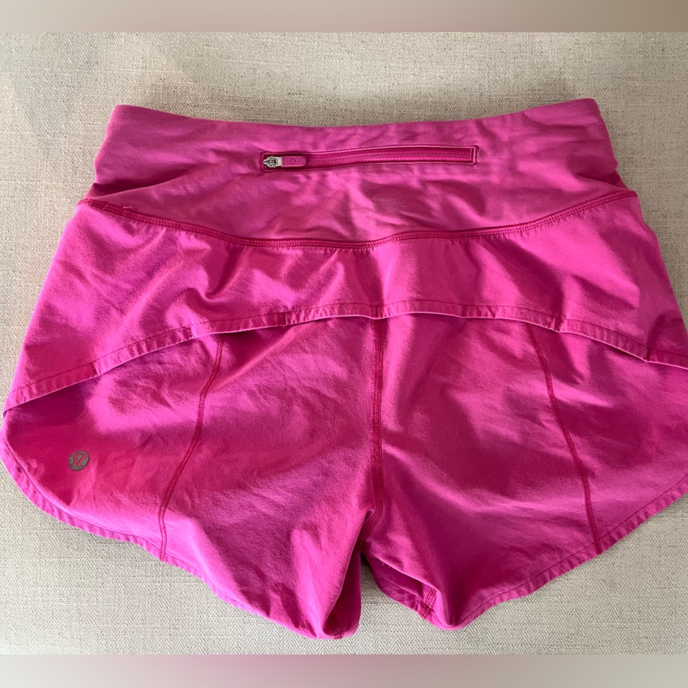 Used Lululemon Shorts Size 2 Pink